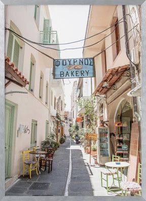 Street in Greece Poster