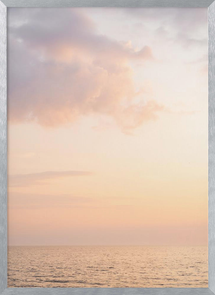 Pastel Color Sunset Poster