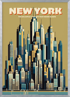 New York Skyline Poster