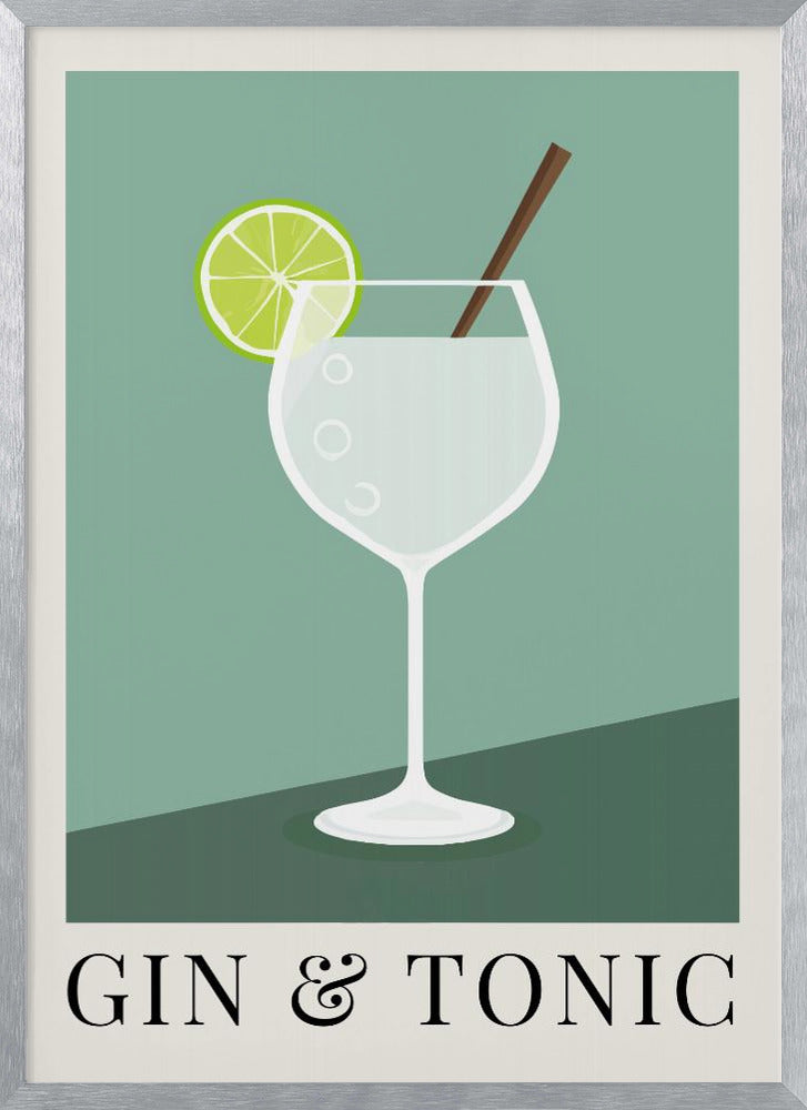 Gin &amp; Tonic Poster