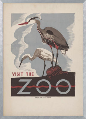 Visit the Zoo Poster