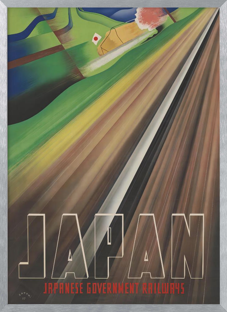 Japan - Japanese Government Railways Poster