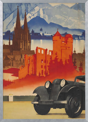 Motoring in Germany Poster