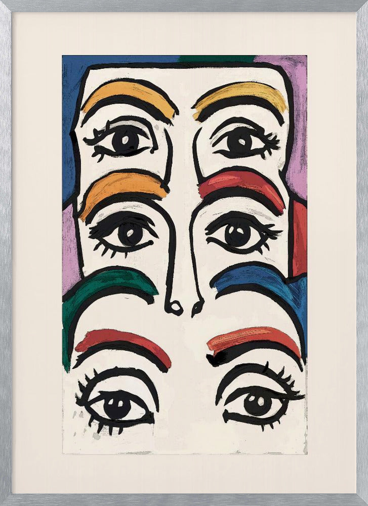 Eyes and Brows Poster