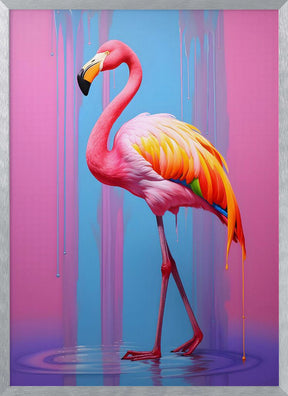 Flamingo Pop Art Poster