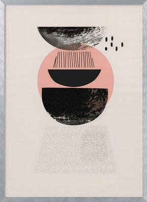 Abstract Minimalist Shapes No 8 Poster