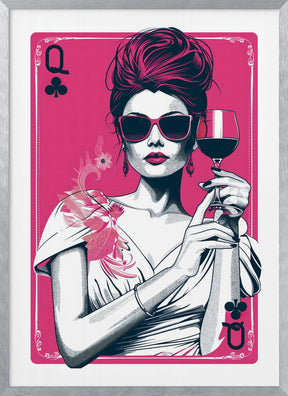 Queen of Clubs Poster