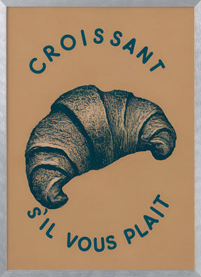 Croissant Poster