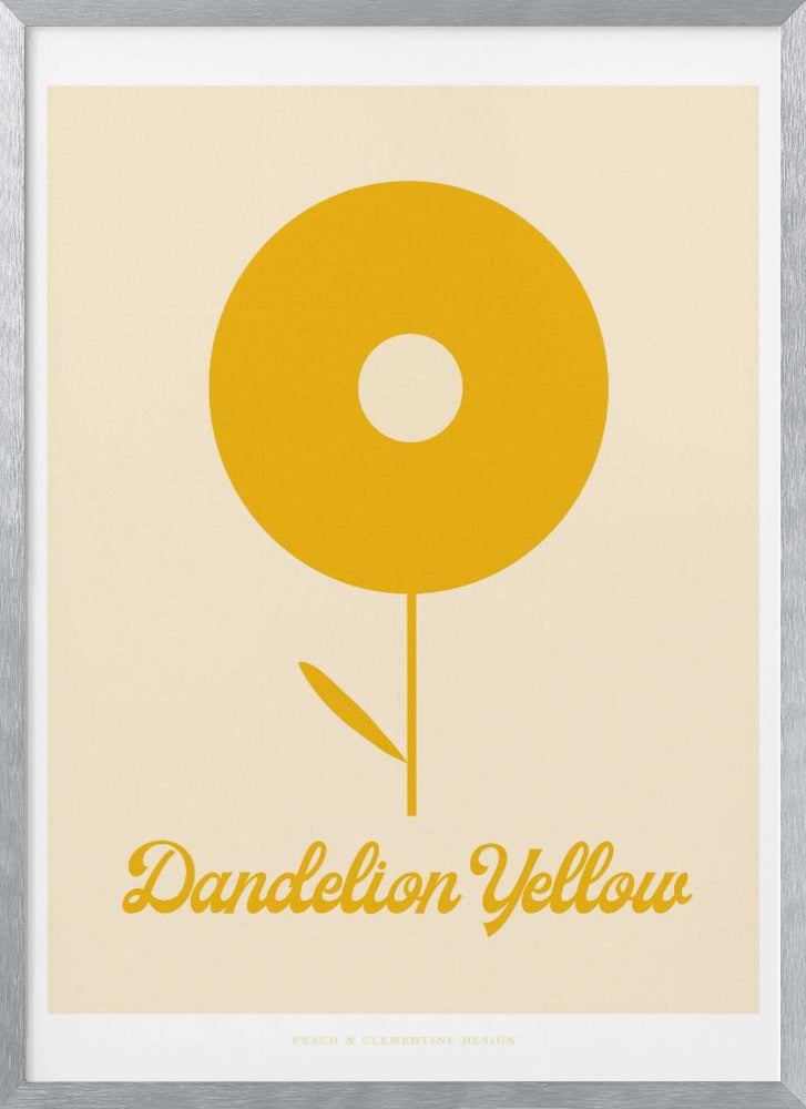 Pandc Dandelionyellow Copy Poster