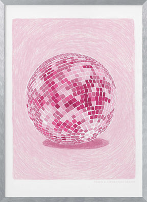 Pandc Discoball Copy 2 Poster