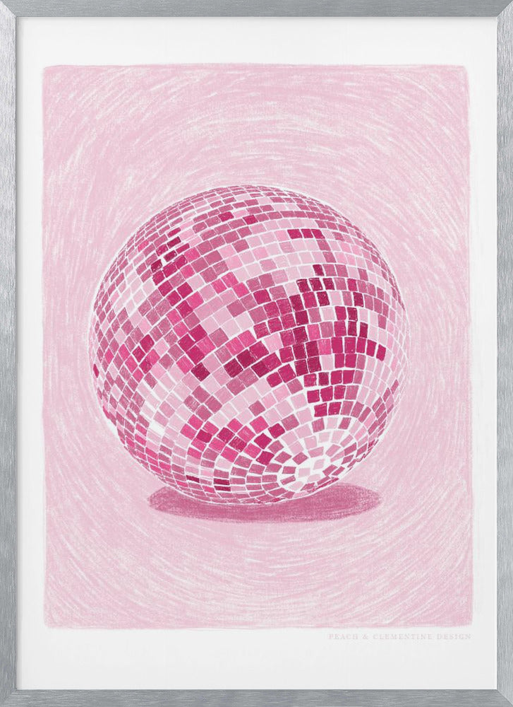 Pandc Discoball Copy 2 Poster