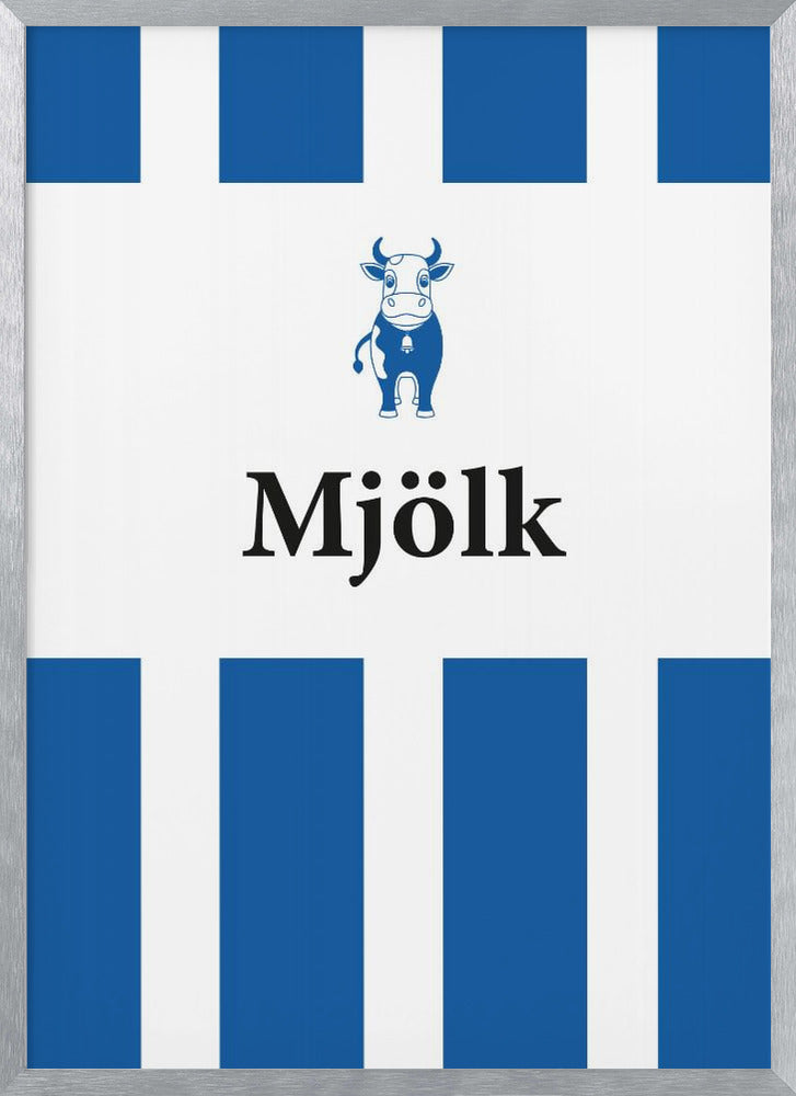 Mjölk Röd Poster