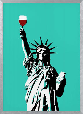 Liberty of Wine Poster