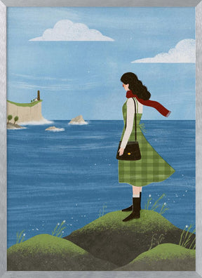 Irish Seaside Poster