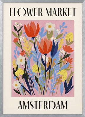 Flower Market Amsterdam Netherlands Poster