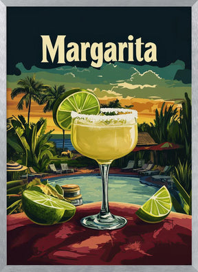 Margarita Vintage Poster