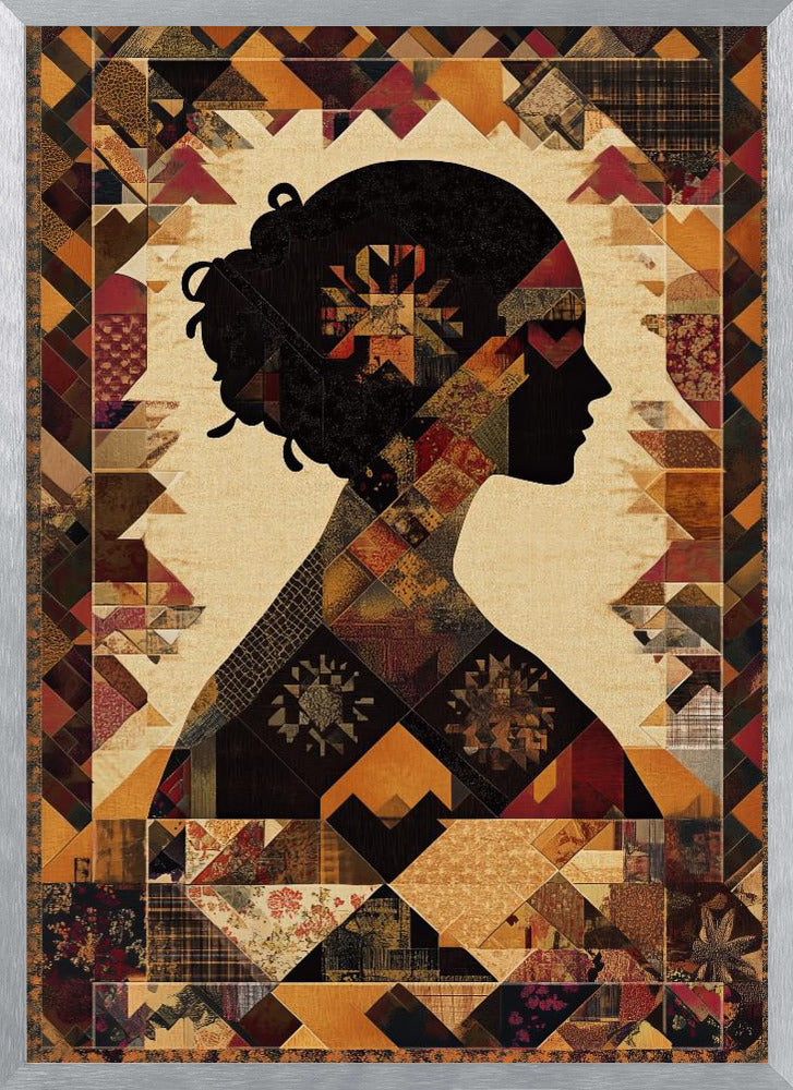 Patchwork Muse Poster