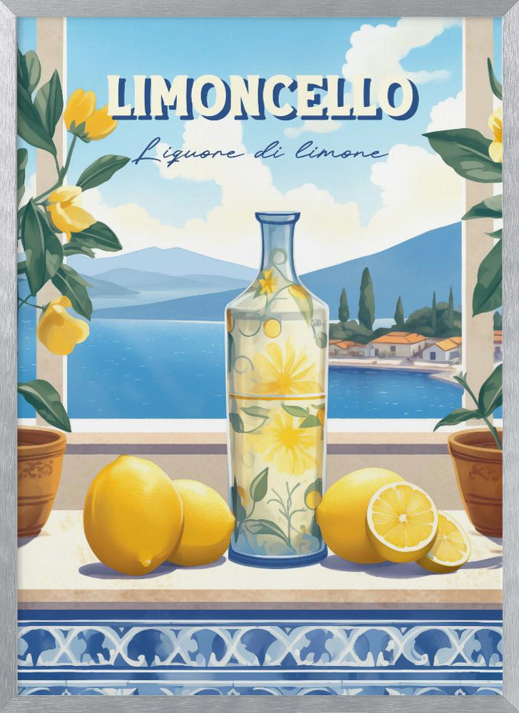 Limoncello Limone Poster