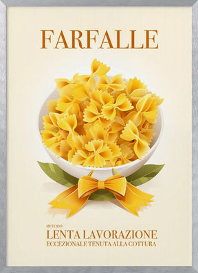 Pasta Farfalle Poster