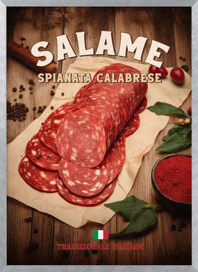 Salame Spianata Calabrese Poster