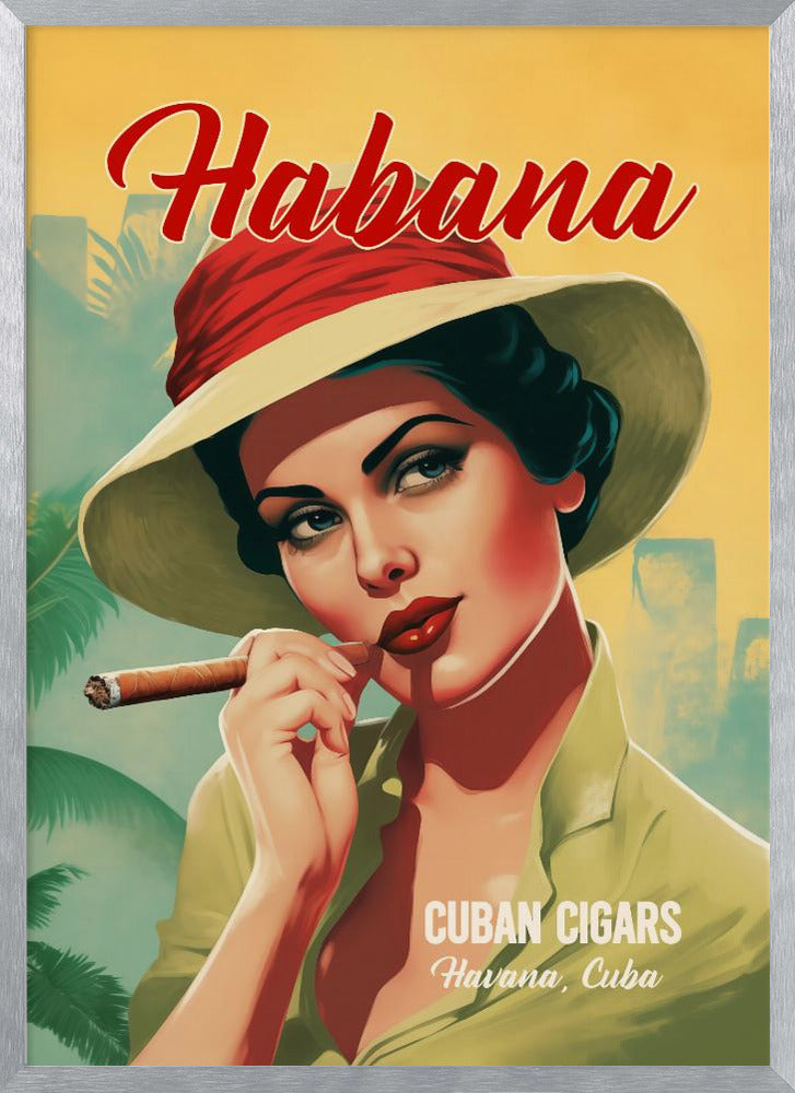 Habana - Cuban Cigars Poster