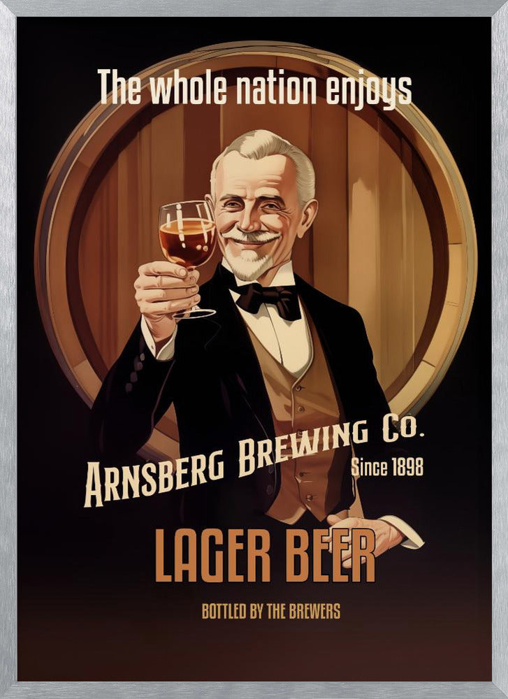 Lager Beer Poster