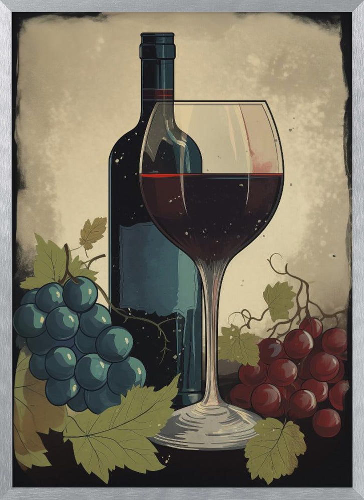 Red Red Wine No 4 Poster