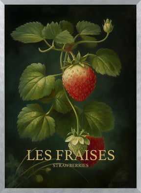 Les Fraises - Strawberries Poster