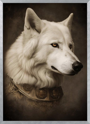 Wolf Portrait Poster