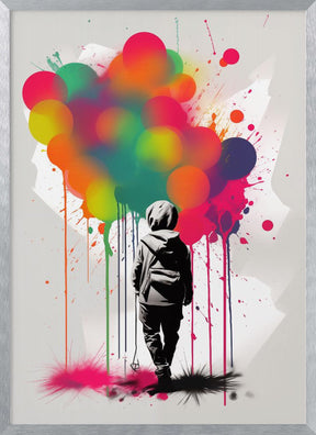 Graffiti Boy Poster