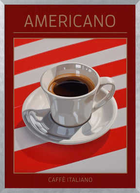 Americano Coffee Poster