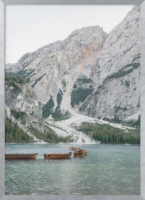 Lago Di Braies Poster