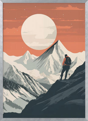 The Mountain Climber No 1 Poster