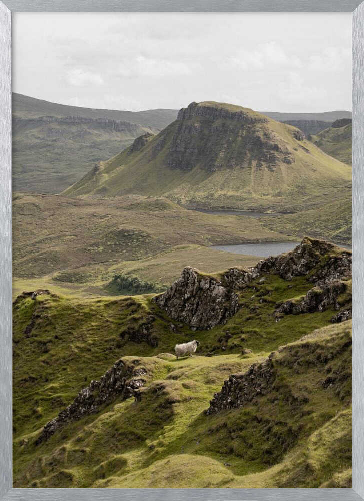 Quiraing Landscape on Scotland's Isle of Skye Poster