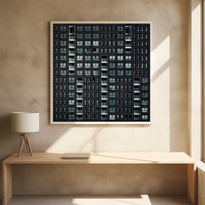 living in the city Poster
