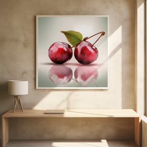 Two Cherries Poster