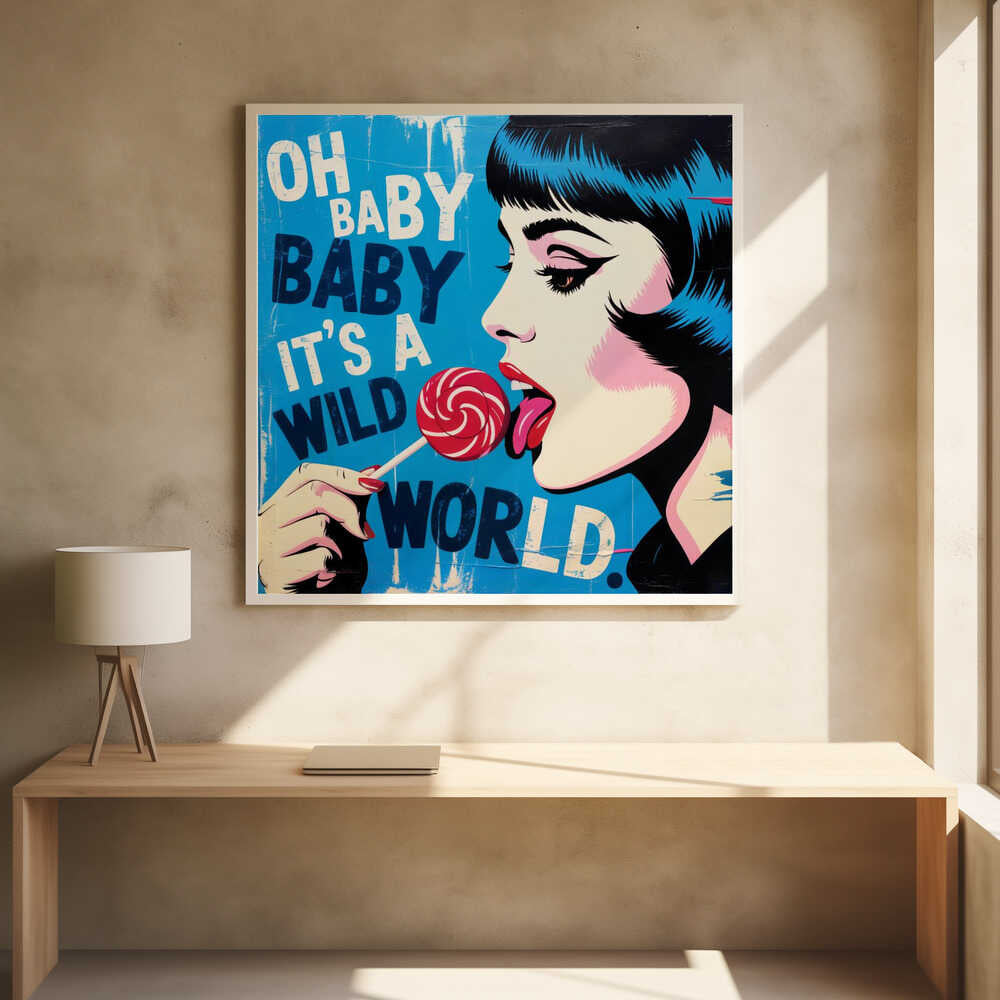 It's a Wild World Poster