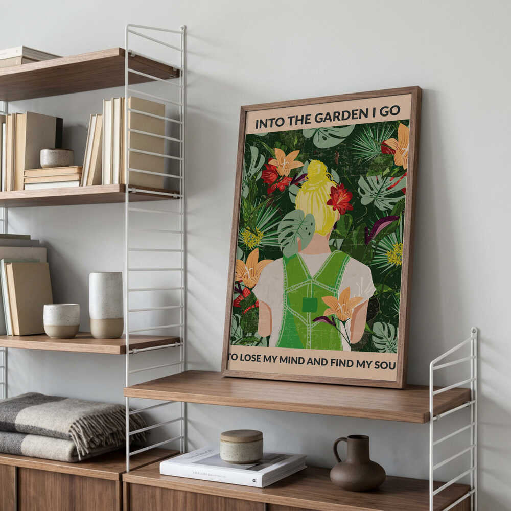 Into the Garden (blonde) Poster
