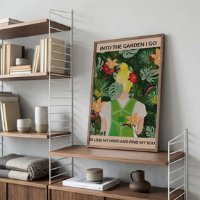 Into the Garden (blonde) Poster