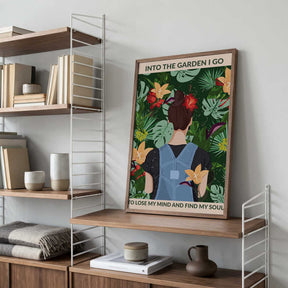 Into the Garden Standard Wall Art Poster