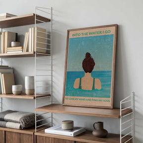 Into the Water Standard Wall Art Poster
