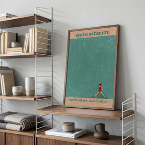 Open Water Standard Wall Art Poster
