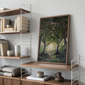 The forest path Poster