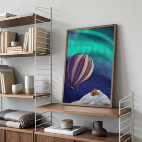 Hot air balloon trip Poster