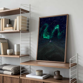 Under the Northern lights Poster