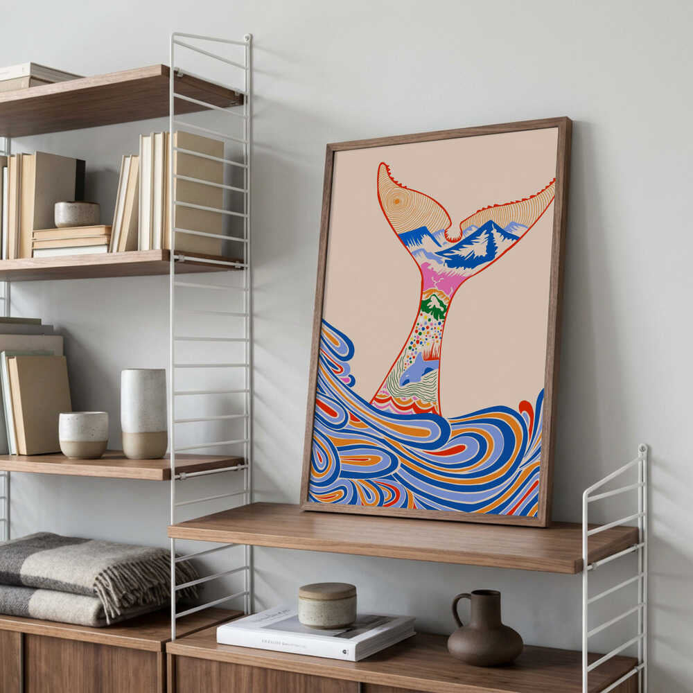 Feeling Blue, Shades of Blue Poster