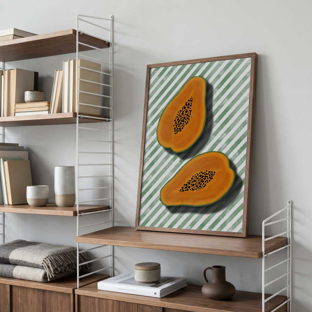 Papayas Poster