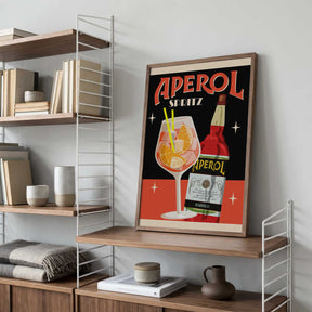 Aperol Spritz_Black Poster