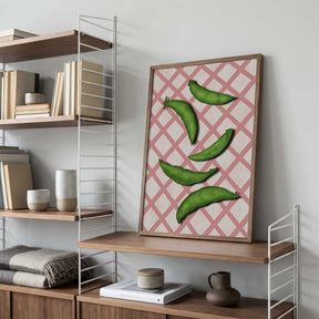 Sugar snap peas Poster
