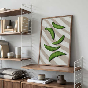 Sugar snap peas Poster